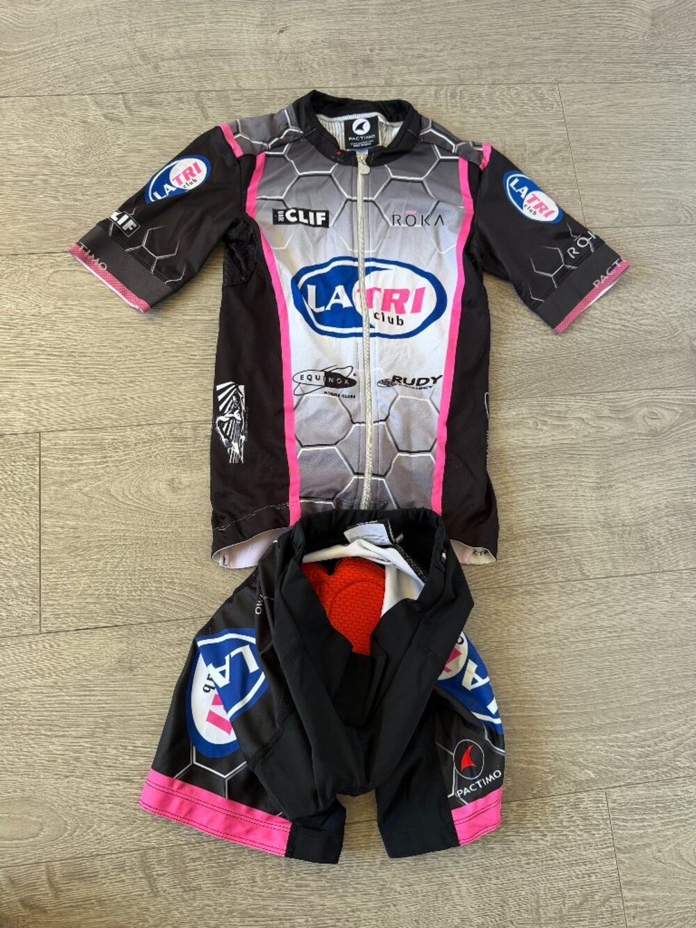Pactimo LA Tri Club Coast2Coast Triathlon Jersey Set size: XS